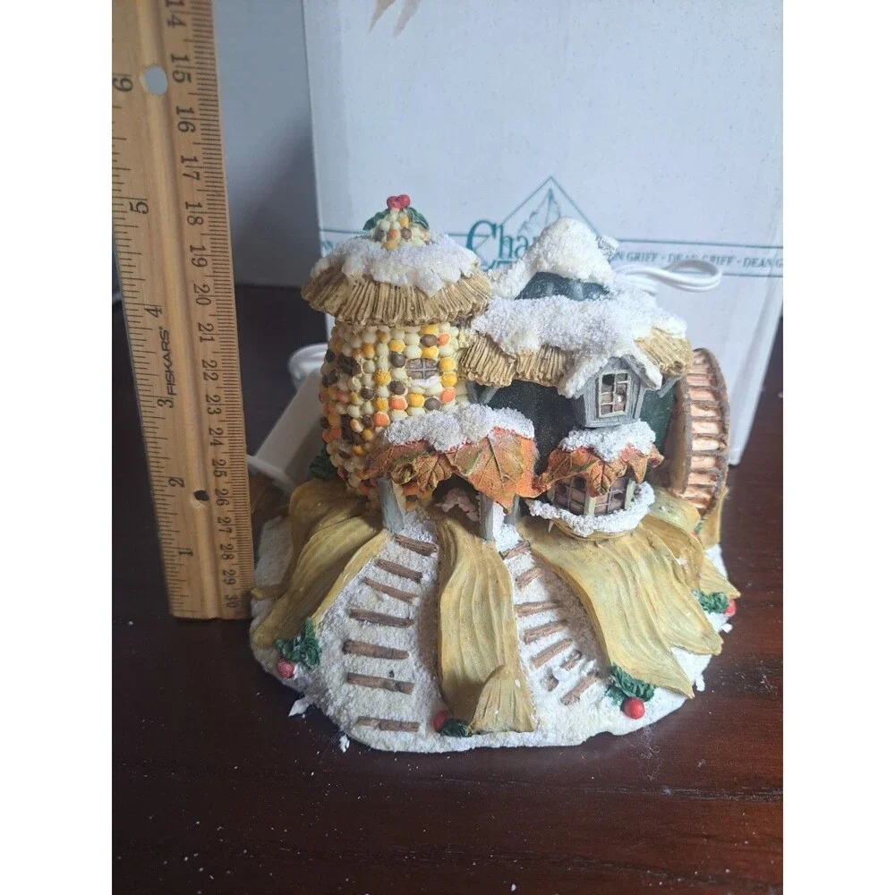 Charming Tails Old Cob Mill Lighted Figurine 7086/7500